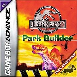 JURASSIC PARK III PARK BUILDER   GAME BOY ADVANCE GBA