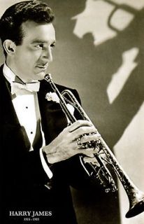 Harry James, Trumpet, musician, JAZZ / Swing, Photo   Print, 17x11 