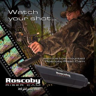 ROSCOBY BOW CAMERA ,VIDEO YOUR ARROW SHOTS AND BROADHEAD HITS USES SD 