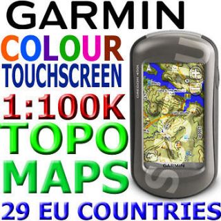 Garmin Oregon 450t Handheld Outdoor GPS TOPO Maps NEW