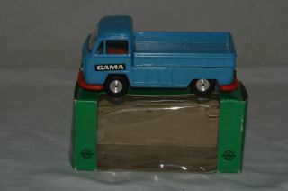1970s GAMA Minimod Diecast, West Germany, #9561 Volkswagen Pickup 