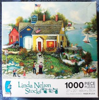 Linda Nelson Stocks Puzzle GIFTS FROM THE GARDEN 2011 1000 Pieces