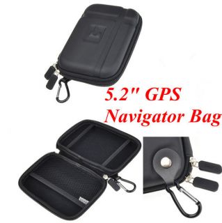 inch Hard Bag Case for 5 /5.2 GPS Navigator Garmin Nuvi 1490T 