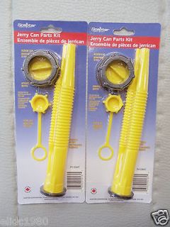 Scepter Spout Kits Jerry Gas Can 4 Piece Parts 03647 Stopper Vent 