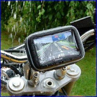 Waterproof 360 Motorcycle Bike Cycling GPS SAT NAV Case/Bag w/Mount 