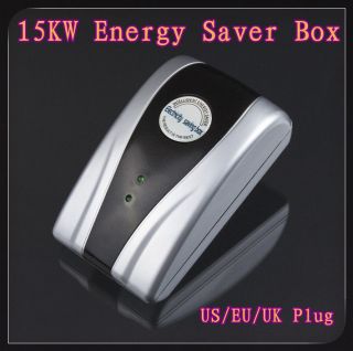 15KW Power Electricity Energy Saver Box Save 30% Home AC 90~250V US/EU 