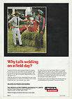 Vintage 1982 LINCOLN ARC WELDING EQUIPMENT Advertisement WELDER