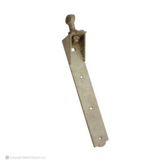   Galvanised 18/24/36 inch Door Gate Adjustable Hook & Band Hinge Pair