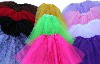 NWT Toddler Elastic Waist Tulle Tutu   2 8 Years Old   Childrens 
