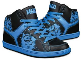 MGP Mad Gear Pro Shreds Shred Blue/Black Skate Shoes Scooter Trainers