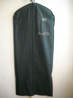 53 MARSHALL FIELDS GREEN GARMENT BAG  TORN/HOLES  CHICAGO STATE 