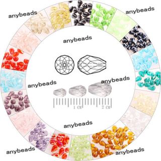   5500 Teardrop 100pc Swarovski Crystal Bead Pick loose beads gemstone