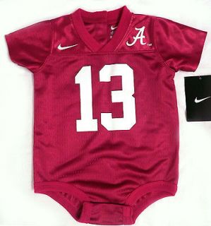   of Alabama Crimson Tide NWT Nike Babys Jersey Onesie Size 6 9 Months