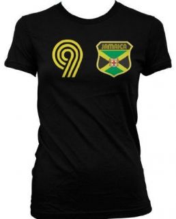 Jamaica Shield Junior Girls T shirt Jersey Football Tee