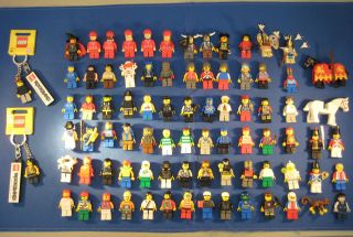   of Lego Mini Figs + Weapons/Accessories Minifig Figure Toys Boy Girl
