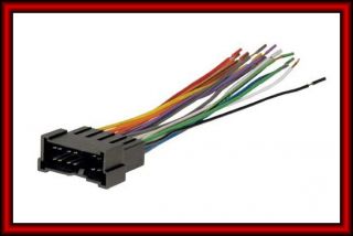   CAR STEREO CD PLAYER WIRING HARNESS ADAPTER FOR INSTALLING A RADIO