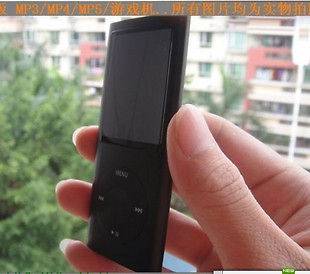 Black Real 4GB Slim 1.8 TFT LCD  MP4 Player FM Radio Video