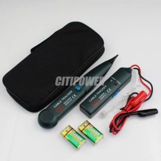 New Cable Finder Tone Generator Probe Lan Wire Tracker Kit Network 