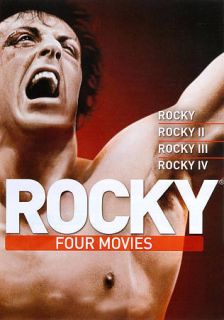   ROCKY MOVIES Rocky I + II + III + IV (DVD, 2011, 3 DISC GIFT SET