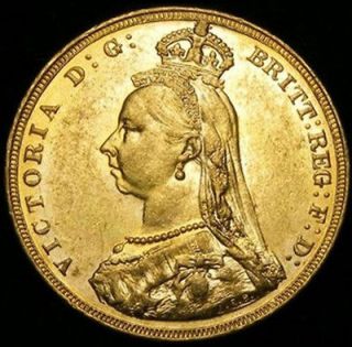 NEW FIND 1888M JUBILEE HEAD TYPE 1 GOLD SOVEREIGN AUSTRALIA COIN CH 