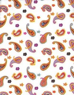 PAISLEY TISSUE PAPER WRAP 120 Large Sheets