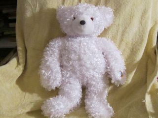 16 Cepia Gloe e Color Change White Teddy Bear RETIRED Plush Kinetic 