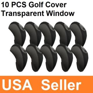Lot 10 PCS Golf Club Iron Window Head Cover Brand NEW Golf cover Iron 