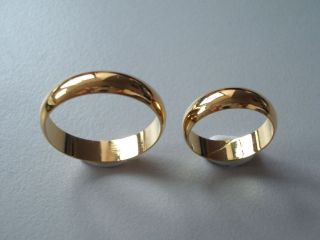 24K GP Gold Plated Plain Ring 4  10.25 For Toe/Finger Multi Sizes