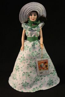 Gone with the Wind World Doll 1989 Scarlett Green Dress 11