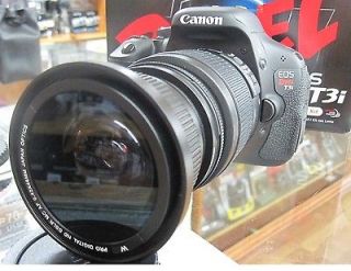 Wide Angle fisheye lens Hood for Canon EOS Rebel xti T3 T3i T2 T2i T1 