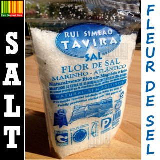   ALGARVE Sea Salt FLEUR DE SEL   Portuguese Flor de Sal 2.2lb   Gourmet