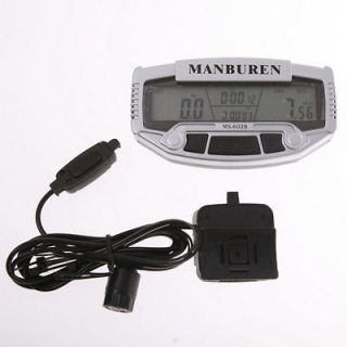   Wireless Bicycle Bike LCD Cycling Computer Odometer Speedometer WXmb