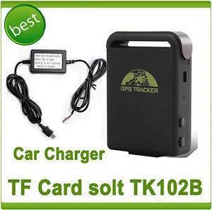   +Car Charge GPS Tracker Track Device Support TF card THINPAX Tracker