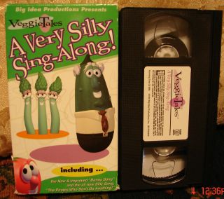   VERY SILLY SING ALONG VHS Christian Video Big Idea VGC Bunny Song