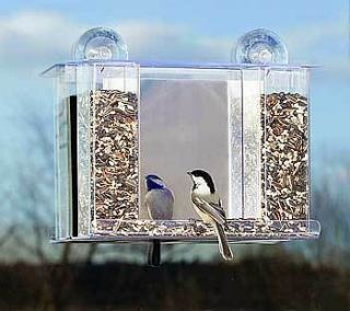 Duncraft Super Songbird Mirror Window Bird Feeder