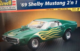 Rare 1969 Mustang Shelby GT 428 Cobra Jet 2n1 NIB