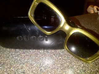   GUCCI GG2407/N/S 3NR VINTAGE SUNGLASSES WITH BLACK GUCCI STORAGE CASE