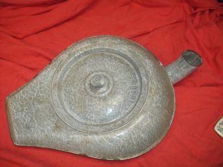 Vintage Antique Gray GREY Graniteware Bed Pan and Urinal with Lid 18 X 