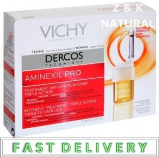 VICHY Dercos Aminexil Pro Women 18x6ml Sp 94 NEW Intensive Treatment