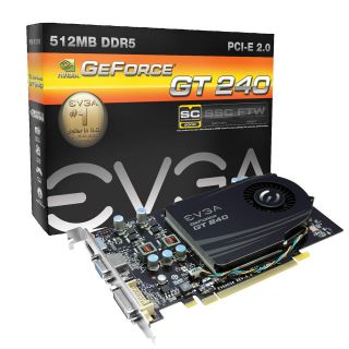    1242 LR GeForce GT 240 Superclocked 512MB PCIe2.0x16 HDCP Video Card