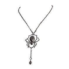   Halloween Costume Accessories   Black Widow Spider Necklace Jewelry