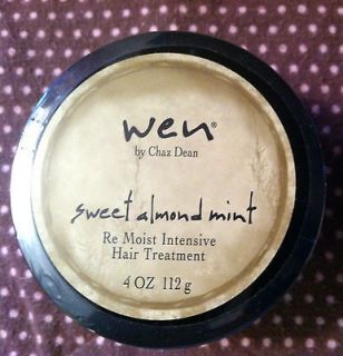 WEN Hair Care Sweet Almond Mint 4 oz Re Moist Intensive Hair Treatment 