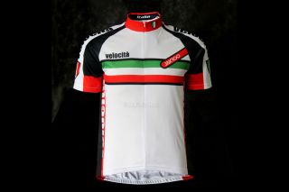 JAKROO Italia Cycling Short Jersey Short Sleeves Velocita