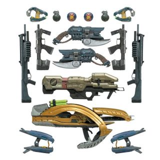 HALO 2009 Wave 2   Series 5 Equipment Edition Halo Weapons Pack NOT 