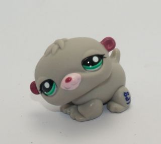 Littlest Pet Shop Cutest Pets Blind Bag LPS 2451 Hamster Gerbil Grey 