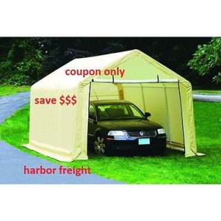 Newly listed HARBOR COUPON, 10FT&17 FT PORTABLE GARAGE