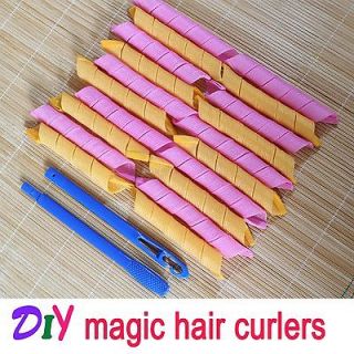   12.5 Hair Curlers Curlformers Spiral Ringlets Perm Leverage rollers