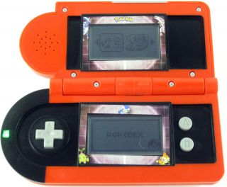2007 Pokemon Pokedex Jakks Pacific Red Handheld Video Game Nintendo