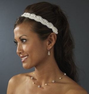 bridal ribbon headbands in Wedding & Formal Occasion