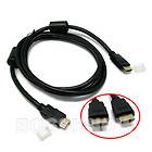 Full HD 1080p Male To Male HDMI Connection Cable For Blue Ray DVD 